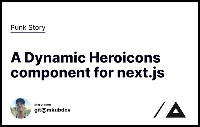 A Dynamic Heroicons component for next.js