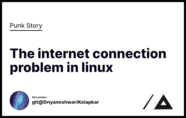 The internet connection problem in linux